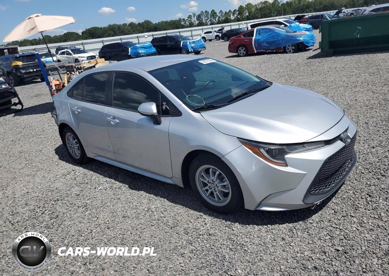 2020 Toyota Corolla Le VIN:JTDEBRBE3LJ029620 - 4