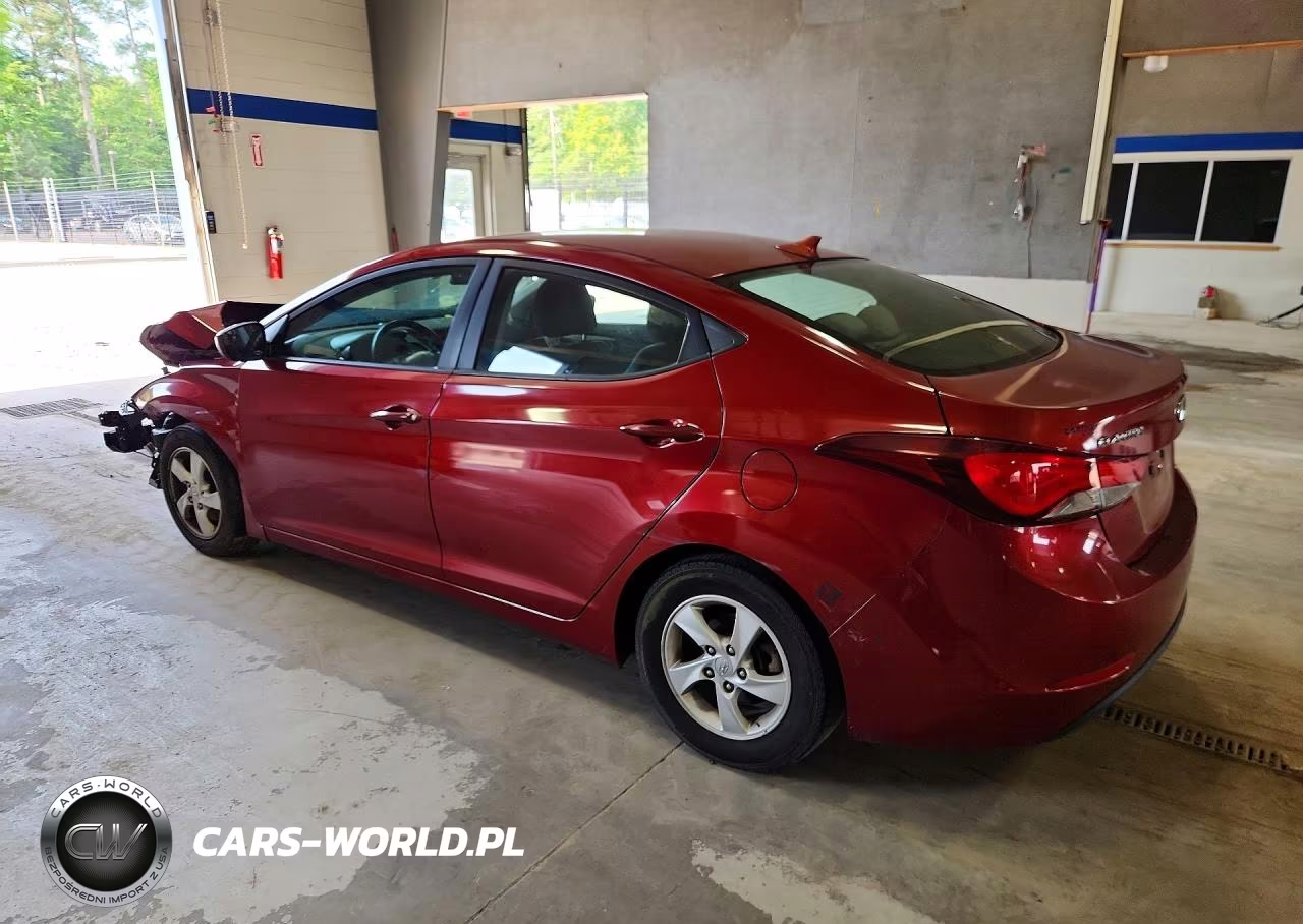 2014 Hyundai Elantra Se VIN:5NPDH4AE9EH535480 - 2