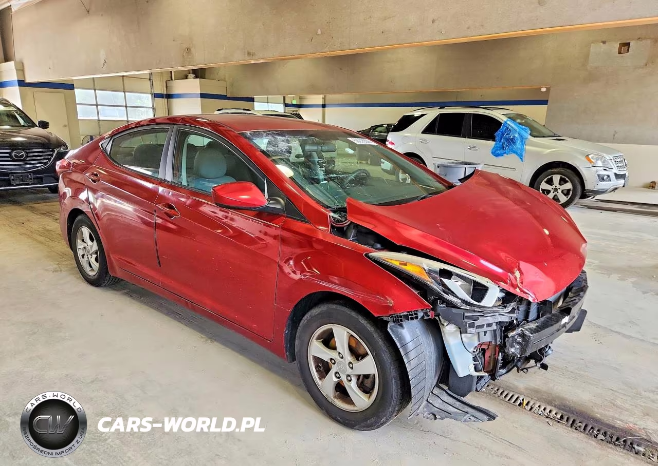 2014 Hyundai Elantra Se VIN:5NPDH4AE9EH535480 - 4