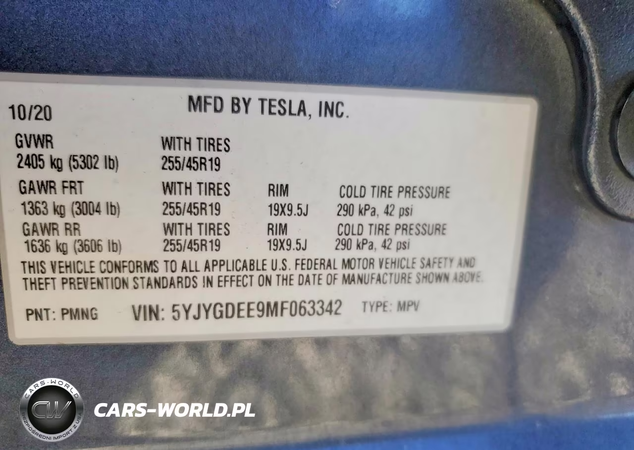 2021 Tesla Model Y VIN:5YJYGDEE9MF063342 - 13