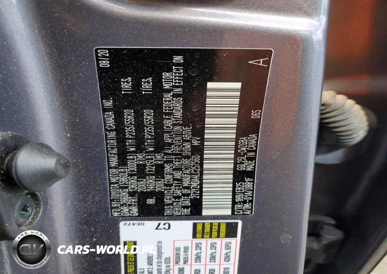 2020 Lexus Rx 350 F Sport VIN:2T2YZMDA4LC257560 - 13
