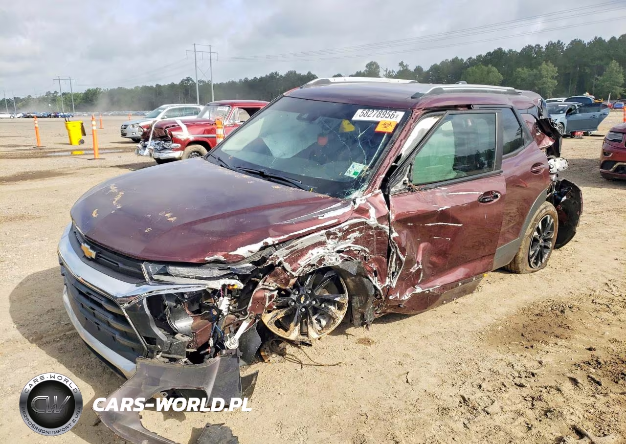 2022 Chevrolet Trailblazer Lt VIN:KL79MPS26NB112877 - 1