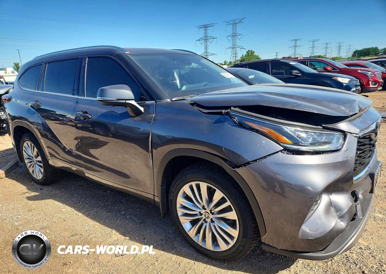 2024 Toyota Highlander Platinum VIN:5TDKDRBH9RS536735 - 4