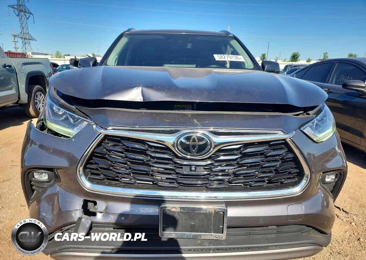 2024 Toyota Highlander Platinum VIN:5TDKDRBH9RS536735 - 5