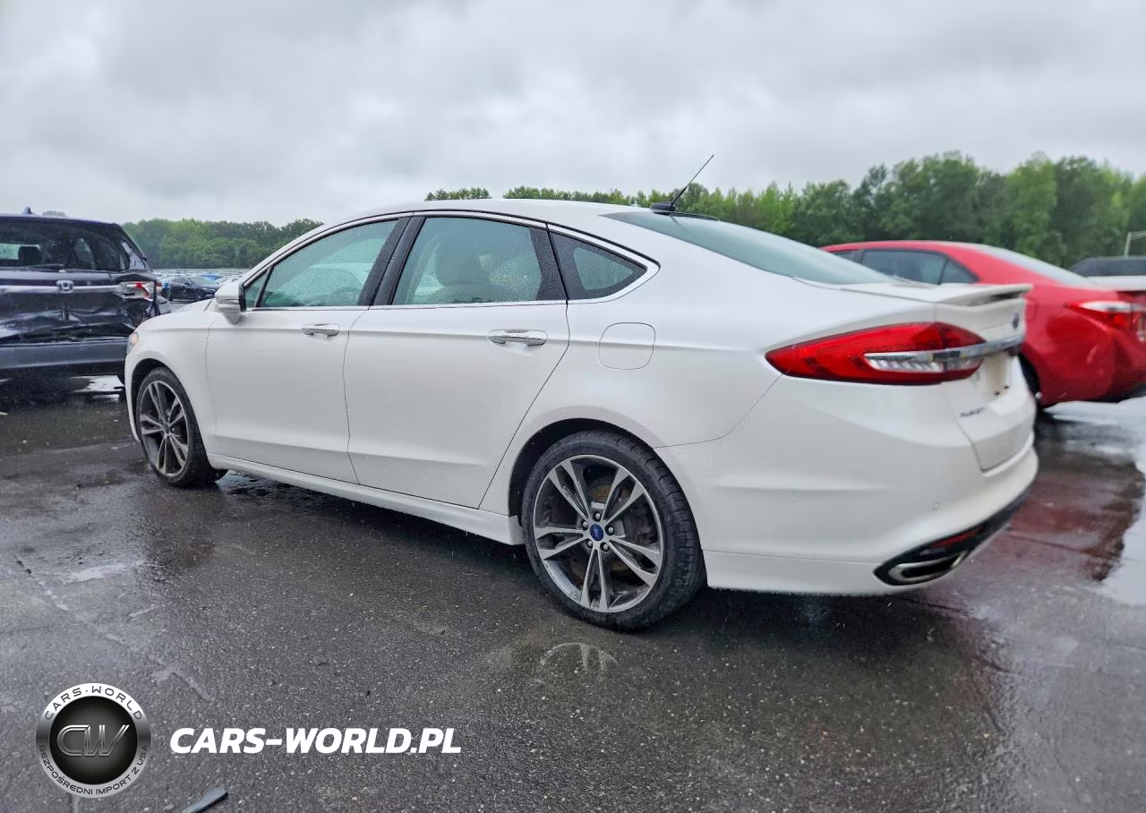 2017 Ford Fusion Titanium VIN:3FA6P0K91HR148550 - 2