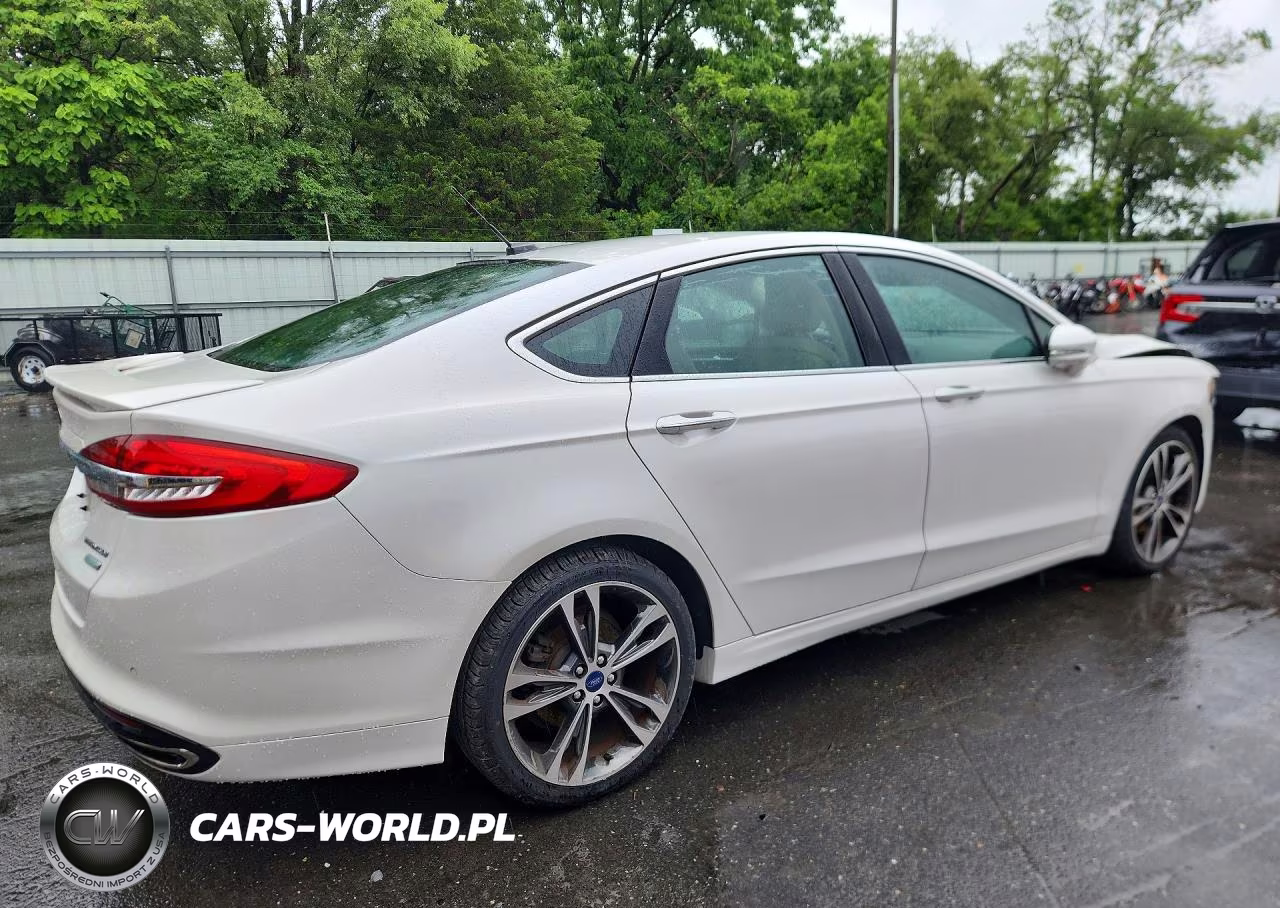 2017 Ford Fusion Titanium VIN:3FA6P0K91HR148550 - 3