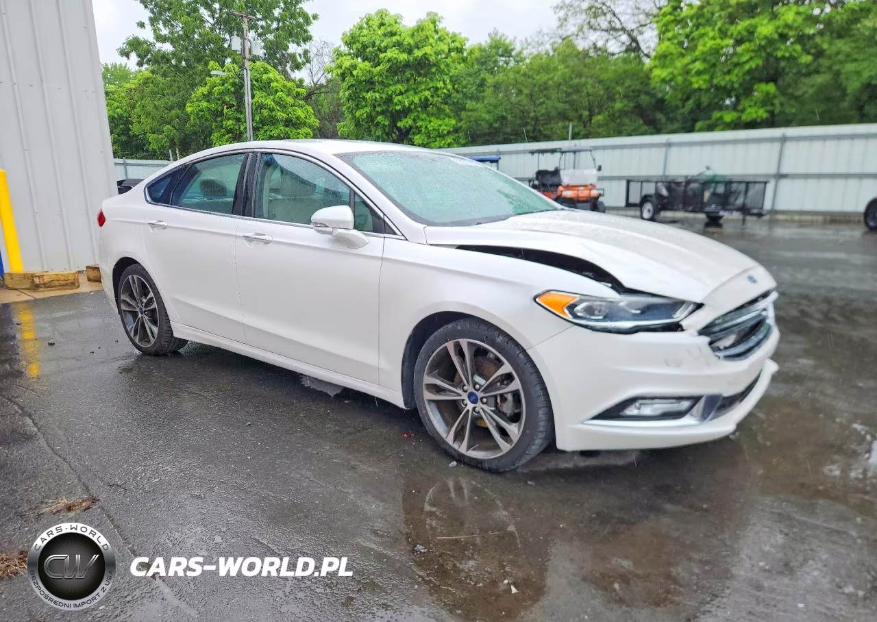 2017 Ford Fusion Titanium VIN:3FA6P0K91HR148550 - 4