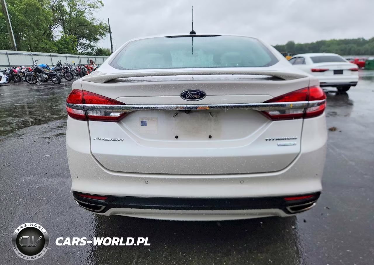 2017 Ford Fusion Titanium VIN:3FA6P0K91HR148550 - 6