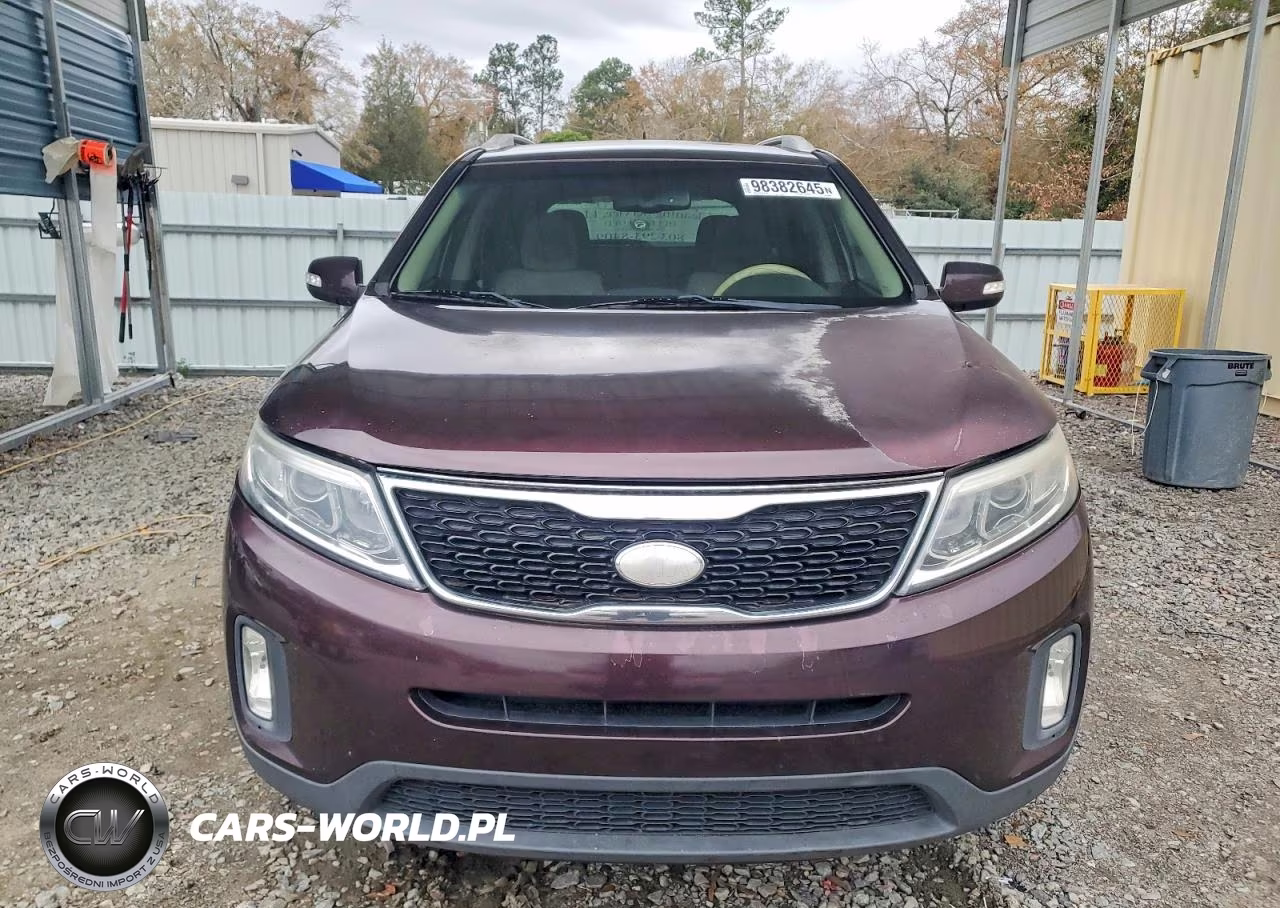 2014 Kia Sorento Lx VIN:5XYKT4A63EG528496 - 5