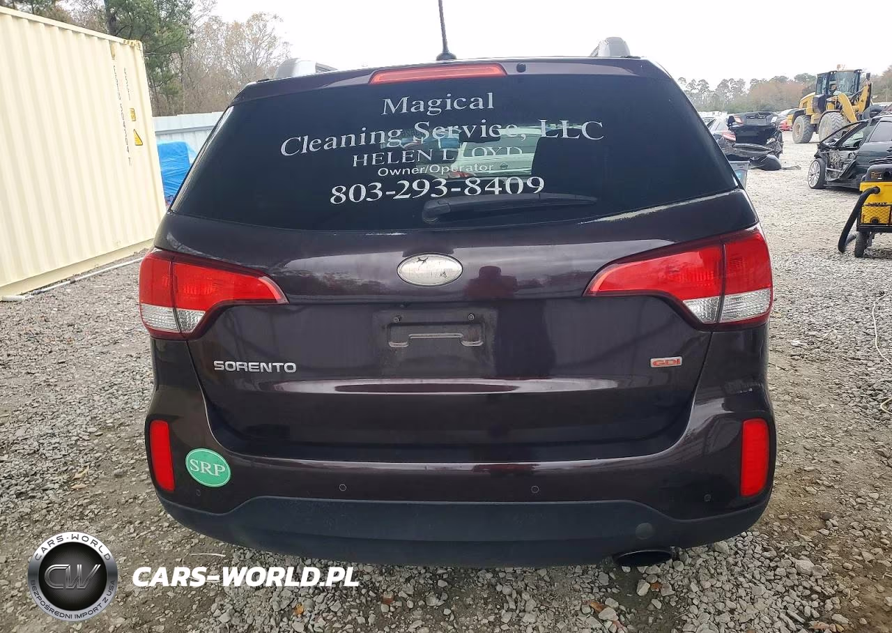 2014 Kia Sorento Lx VIN:5XYKT4A63EG528496 - 6