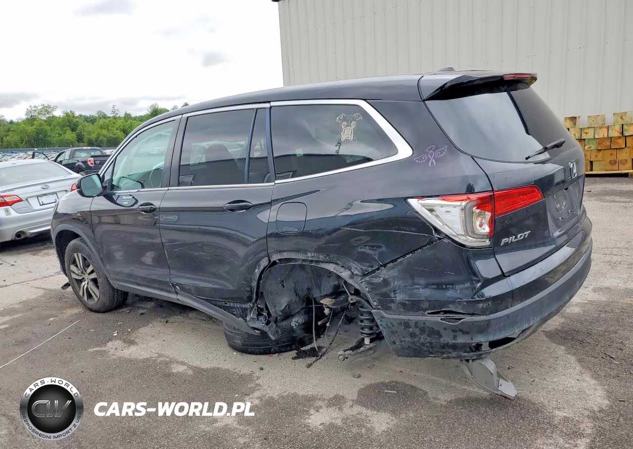 2016 Honda Pilot Exl VIN:5FNYF6H51GB094311 - 2