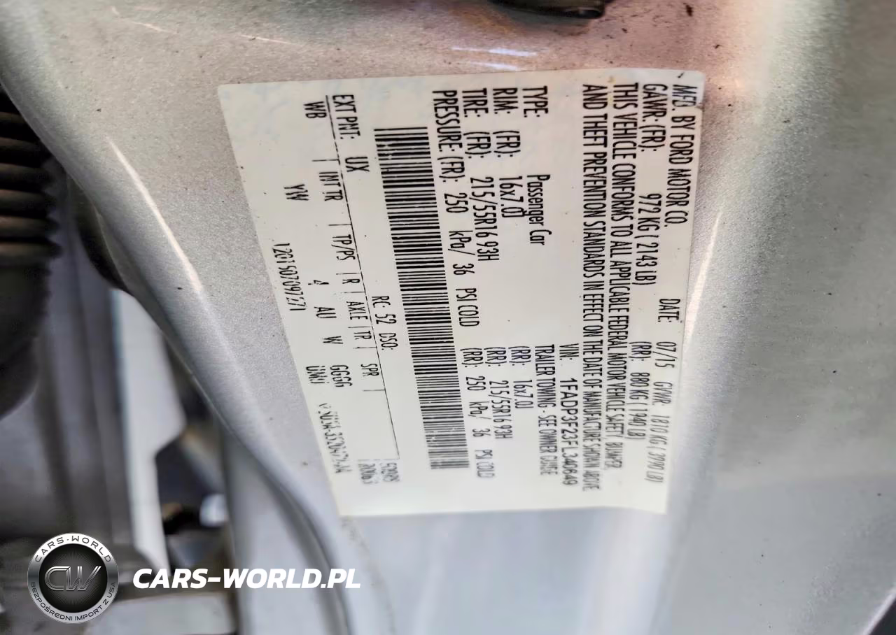 2015 Ford Focus Se VIN:1FADP3F23FL340649 - 12
