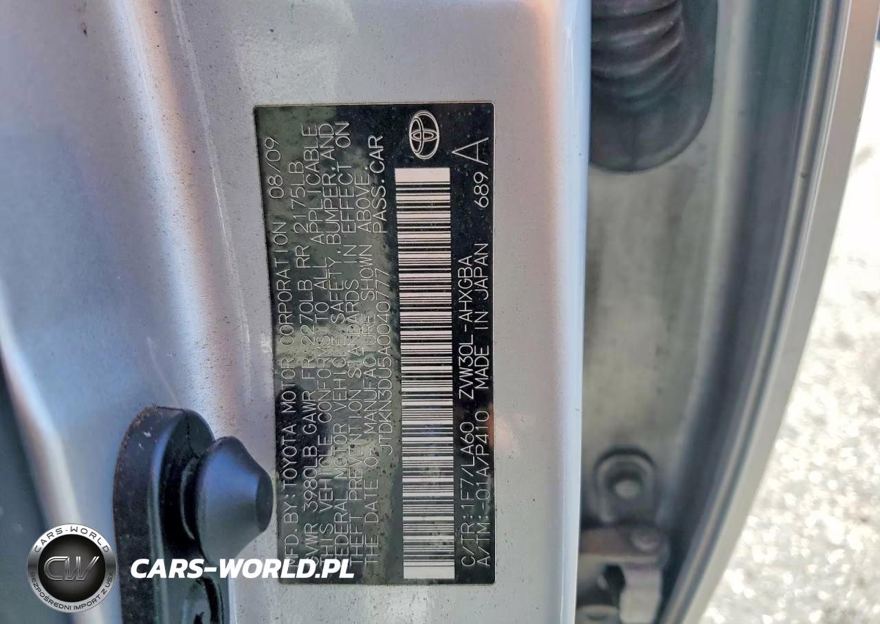 2010 Toyota Prius Iv VIN:JTDKN3DU5A0040777 - 12