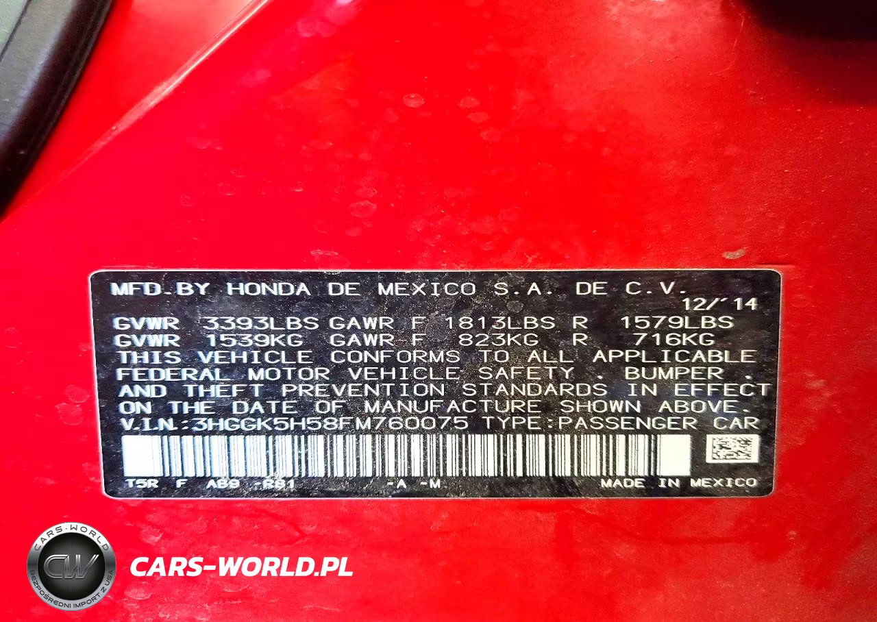 2015 Honda Fit Lx VIN:3HGGK5H58FM760075 - 13
