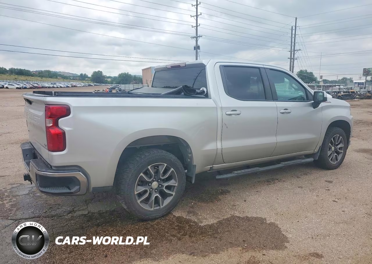 2021 Chevrolet Silverado K1500 Lt VIN:3GCUYDET0MG223919 - 3