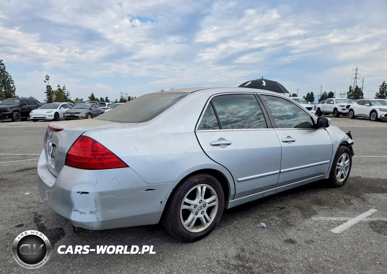 2007 Honda Accord Ex VIN:1HGCM56897A032950 - 3