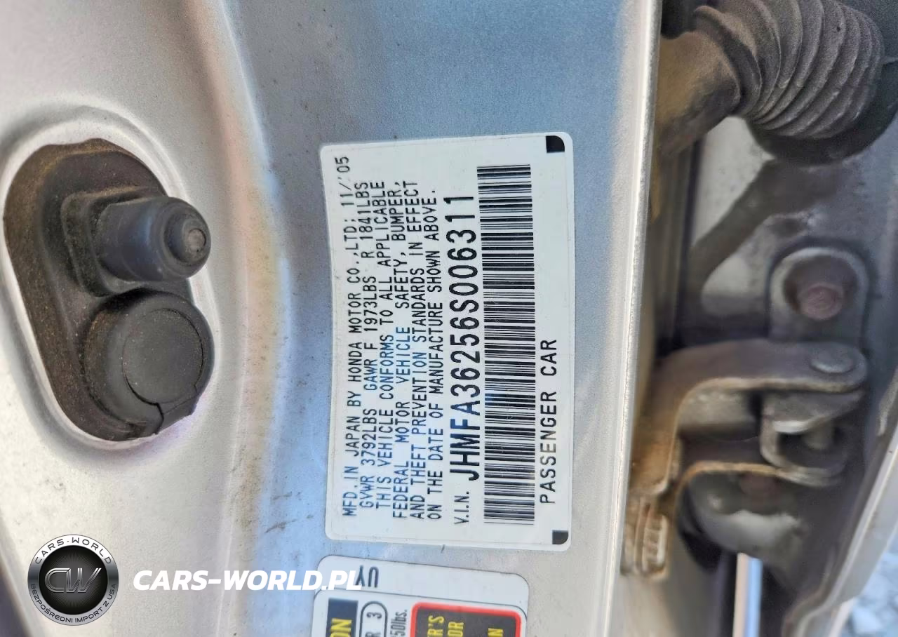2006 Honda Civic Hybrid VIN:JHMFA36256S006311 - 12