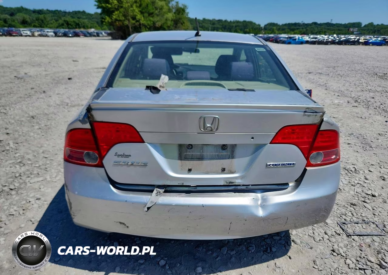 2006 Honda Civic Hybrid VIN:JHMFA36256S006311 - 6