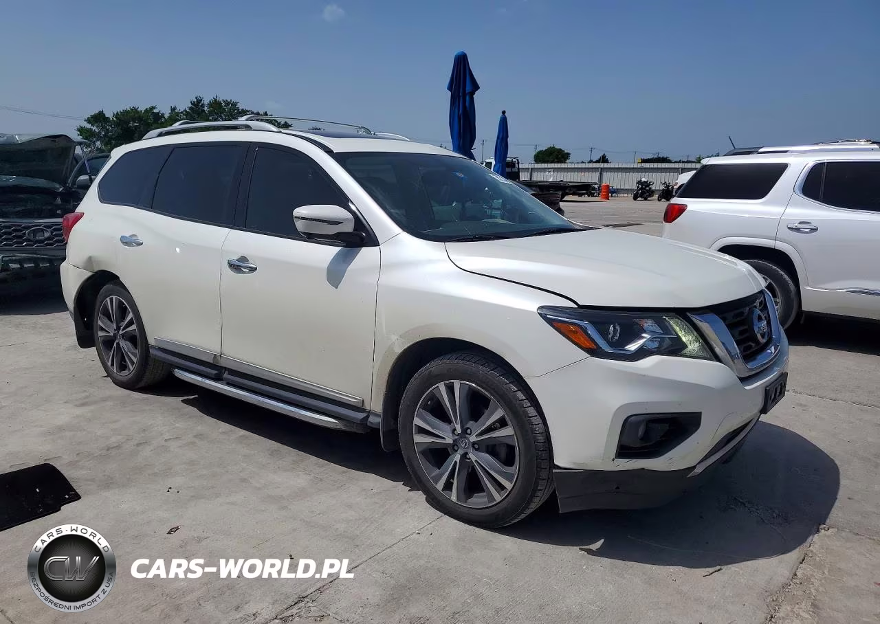 2019 Nissan Pathfinder Platinum VIN:5N1DR2MN9KC587546 - 4