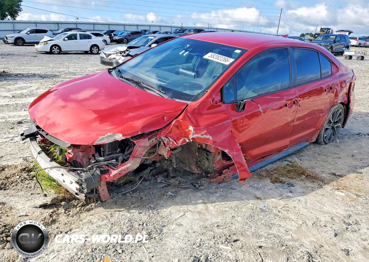 2020 Toyota Corolla Se VIN:5YFS4RCE0LP048925 - 1