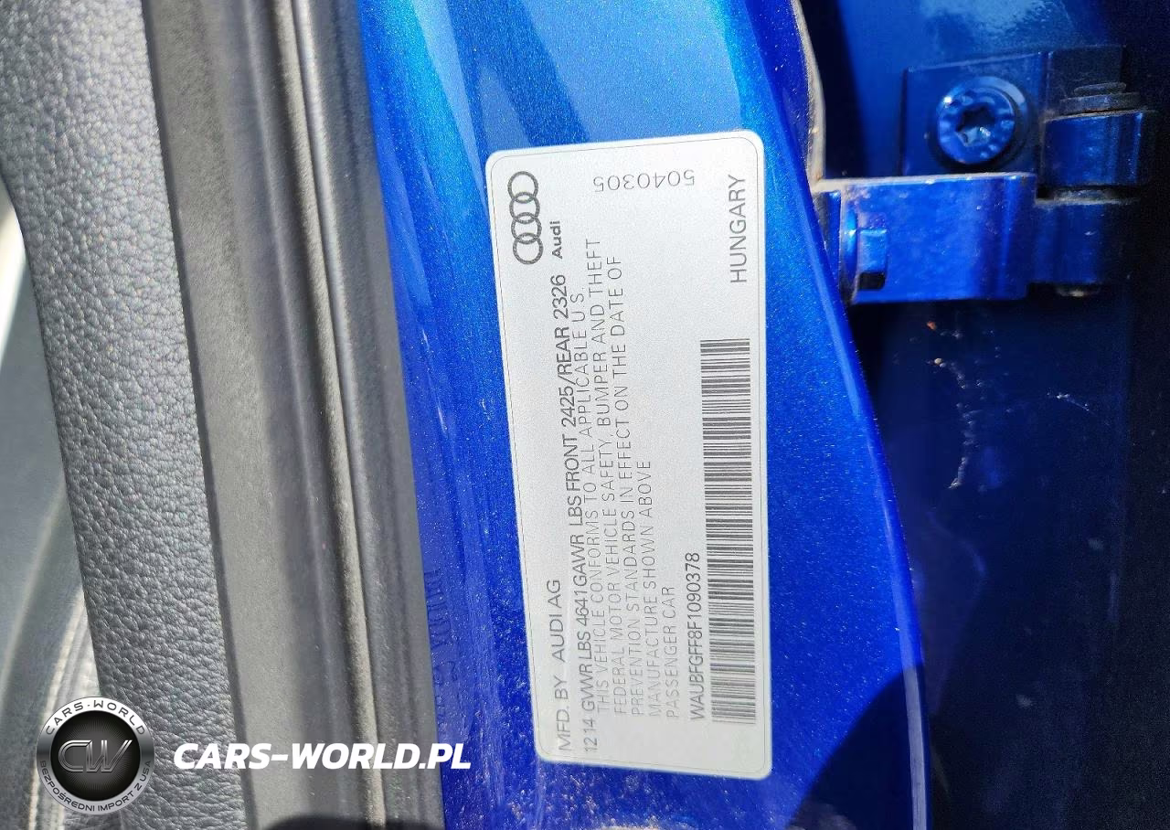 2015 Audi A3 Premium VIN:WAUBFGFF8F1090378 - 12