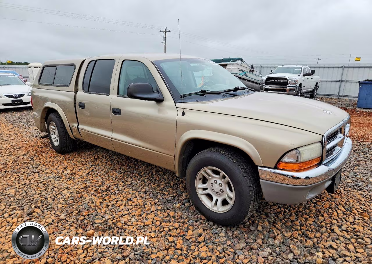 2004 Dodge Dakota Quad Slt VIN:1D7HL48N64S761424 - 4
