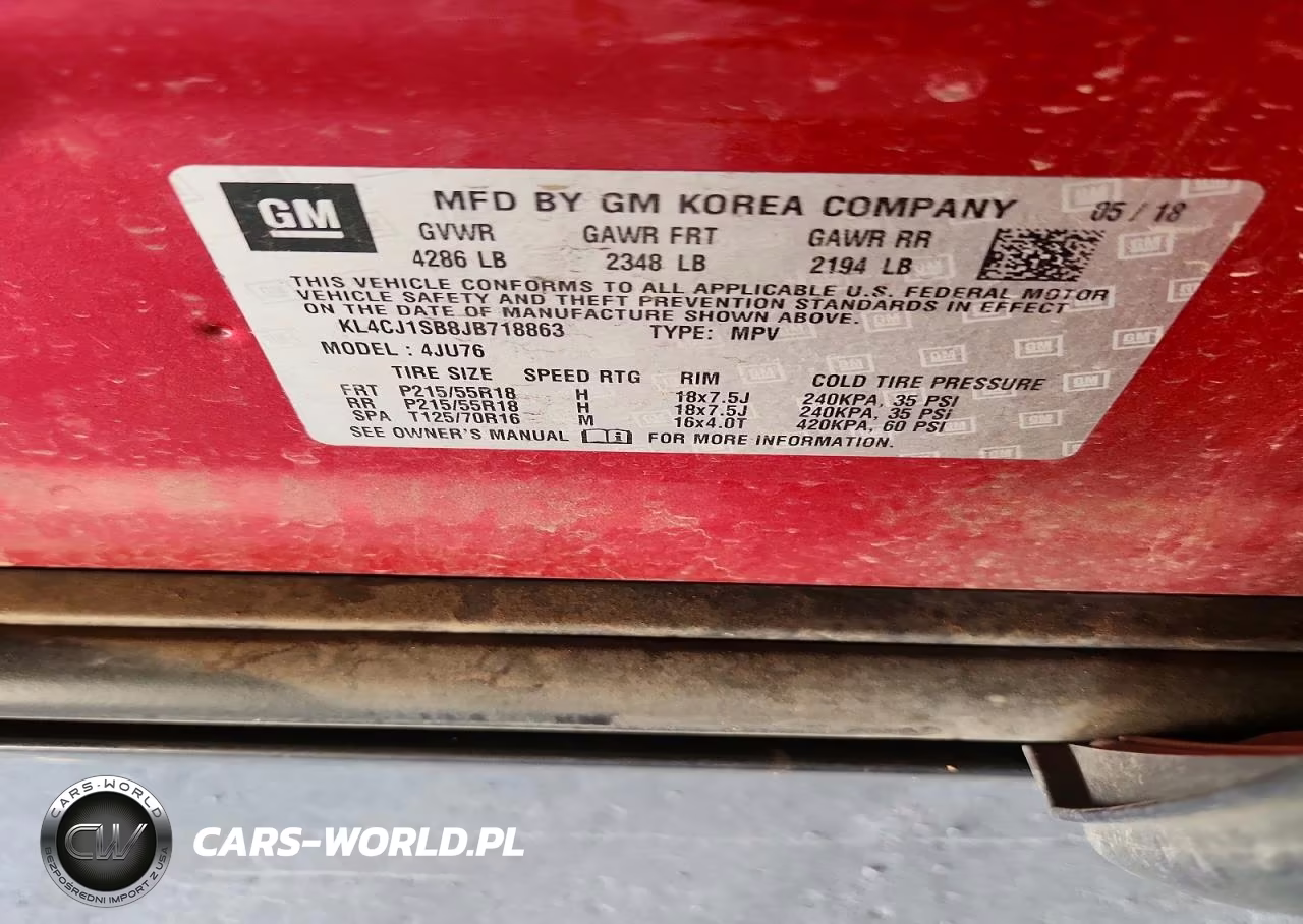 2018 Buick Encore Sport Touring VIN:KL4CJ1SB8JB718863 - 13