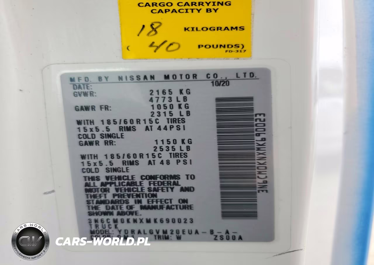 2021 Nissan Nv200 Cargo Sv Xtronic Cvt VIN:3N6CM0KNXMK690023 - 13