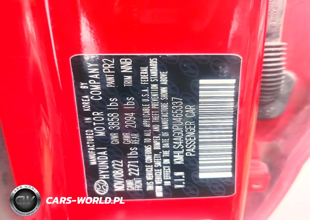 2023 Hyundai Elantra Sel VIN:KMHLS4AG0PU465337 - 12