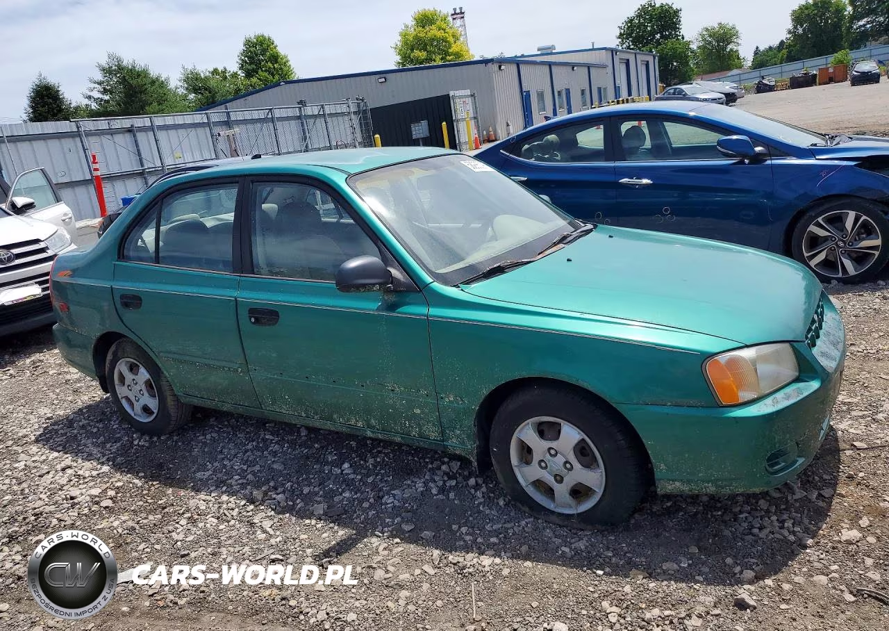 2001 Hyundai Accent Gl VIN:KMHCG45C91U169698 - 4
