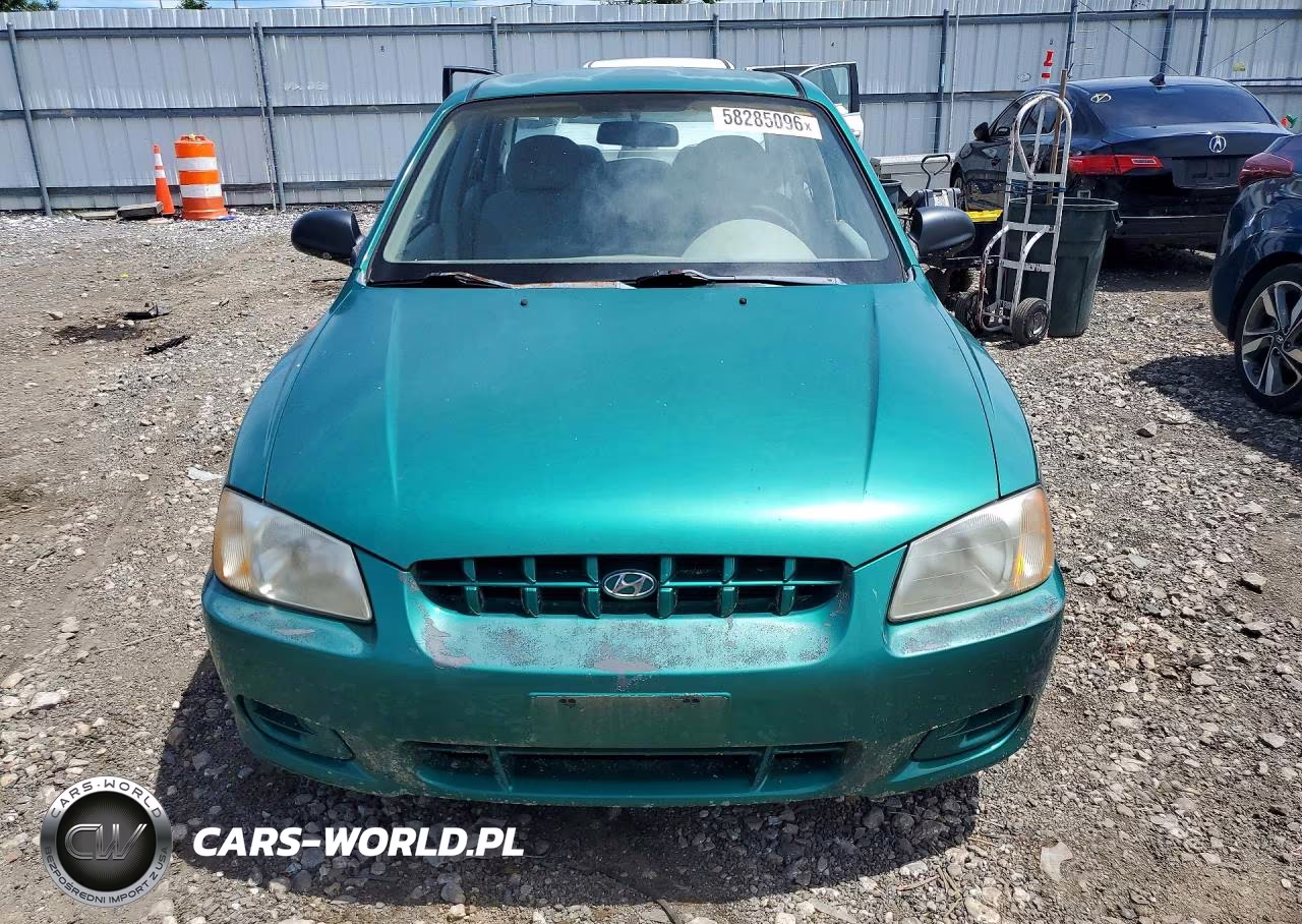 2001 Hyundai Accent Gl VIN:KMHCG45C91U169698 - 5