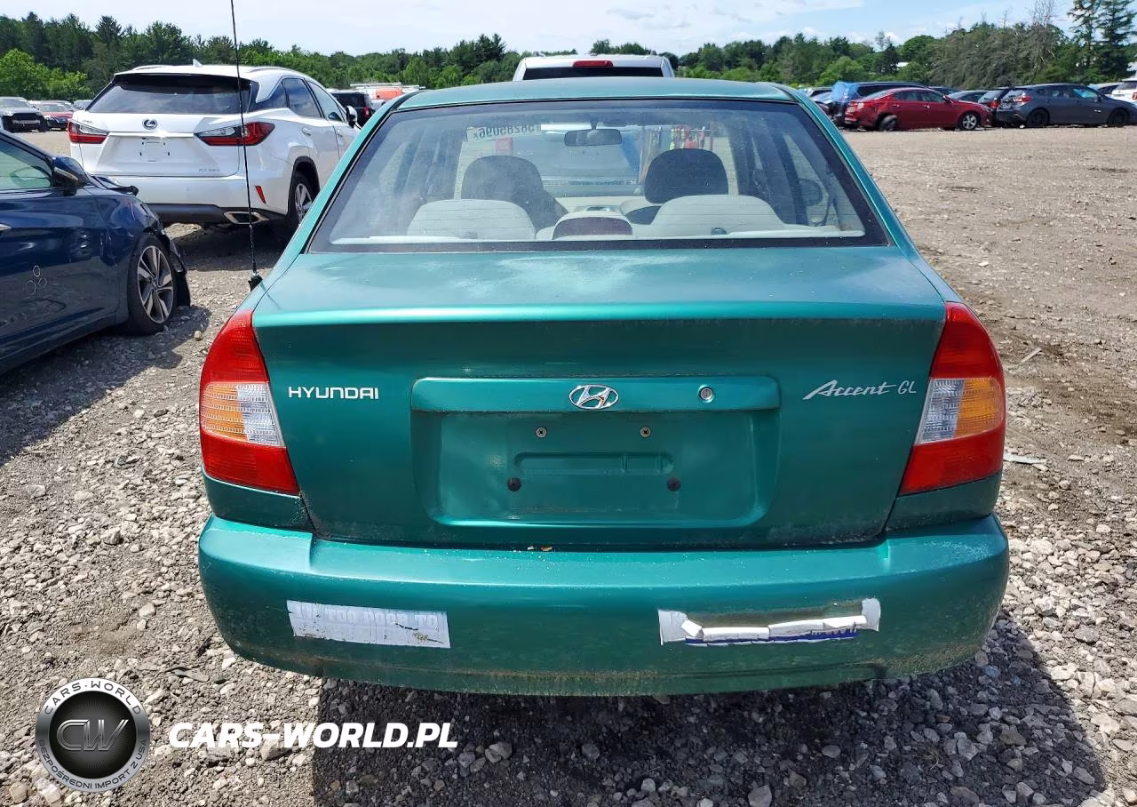 2001 Hyundai Accent Gl VIN:KMHCG45C91U169698 - 6