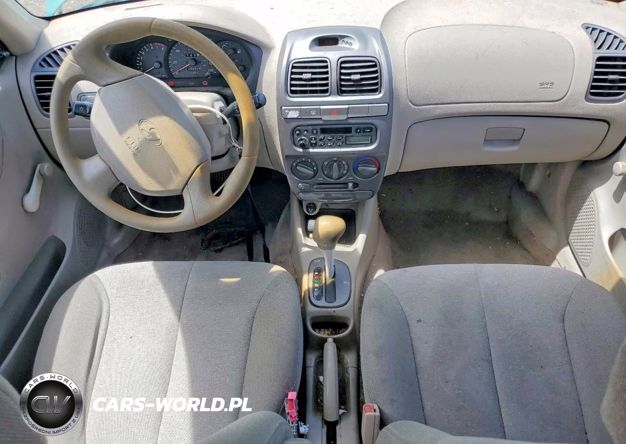 2001 Hyundai Accent Gl VIN:KMHCG45C91U169698 - 8