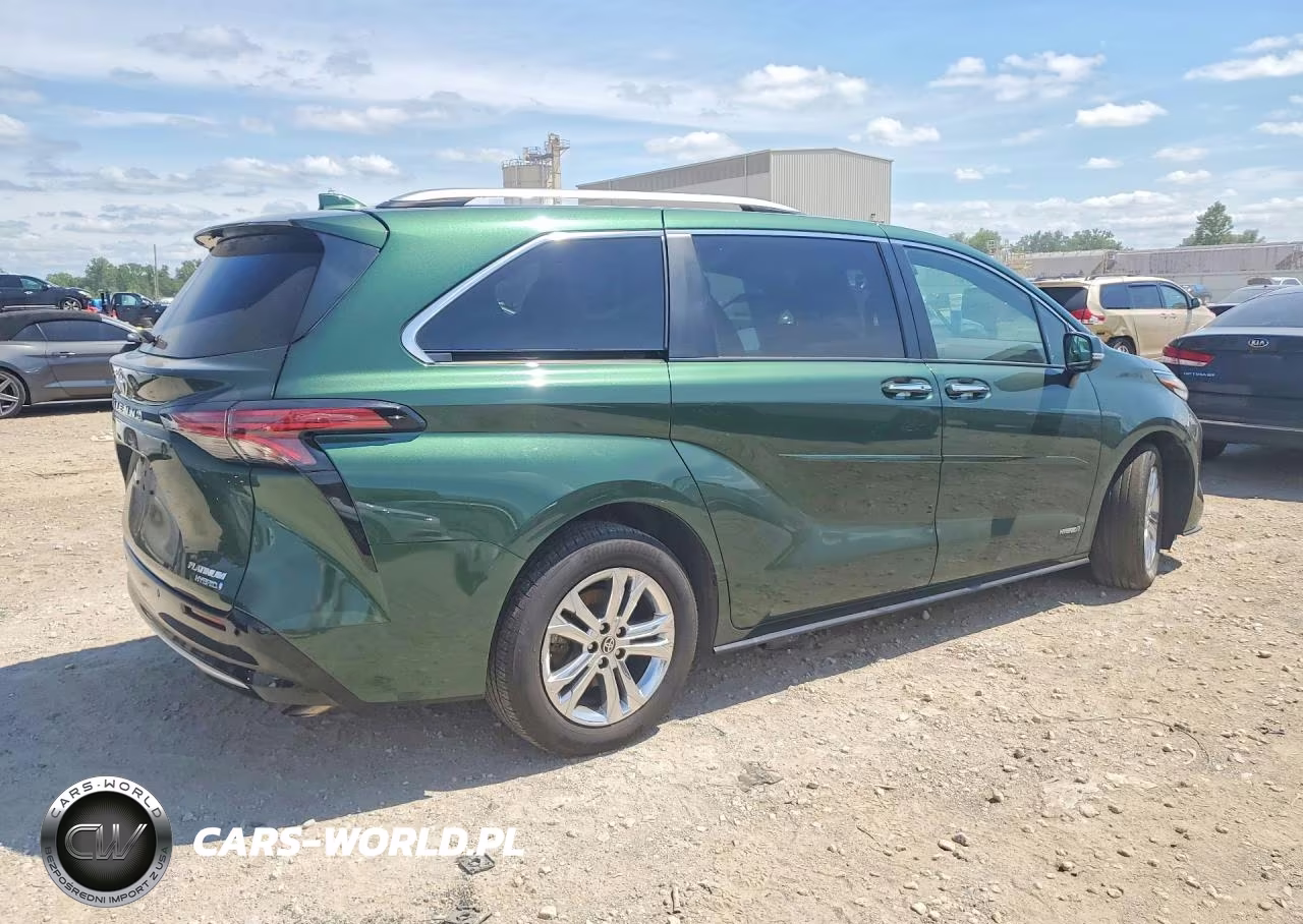 2021 Toyota Sienna Platinum 7-Passenger VIN:5TDESKFC3MS007573 - 3