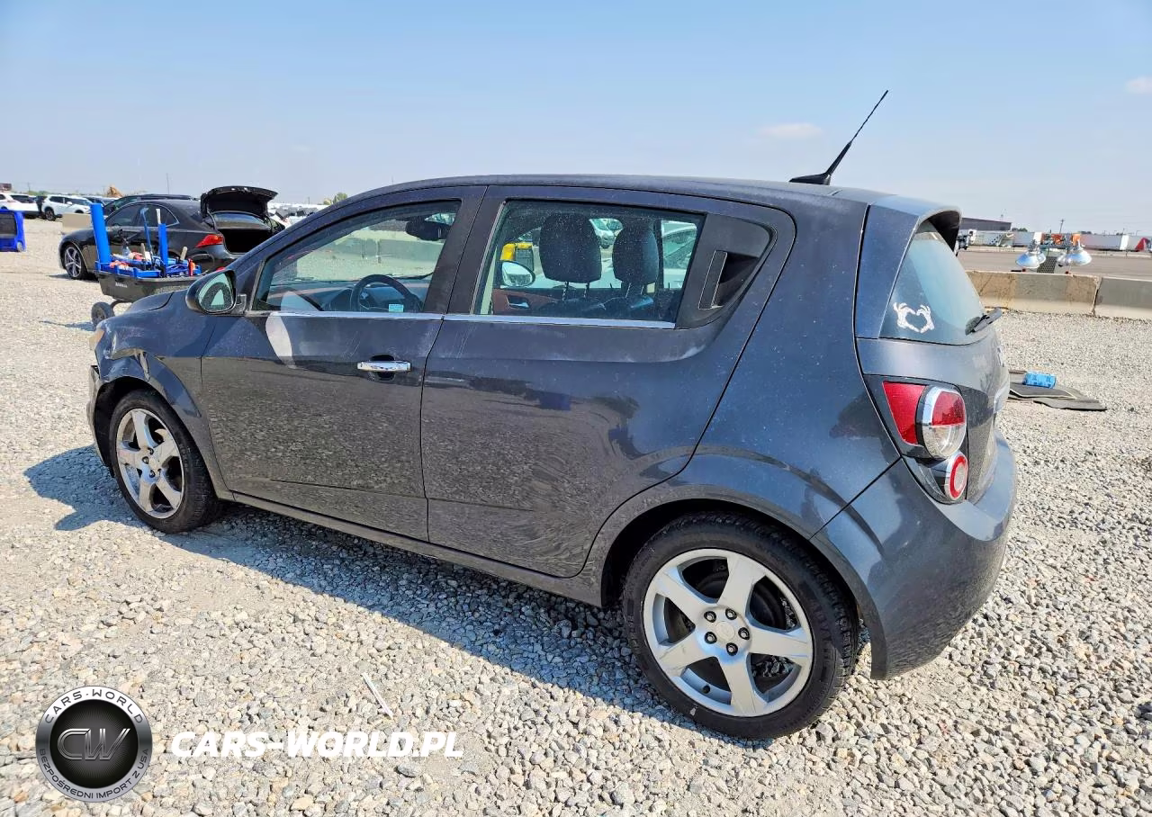 2013 Chevrolet Sonic Ltz VIN:1G1JE6SB4D4222216 - 2