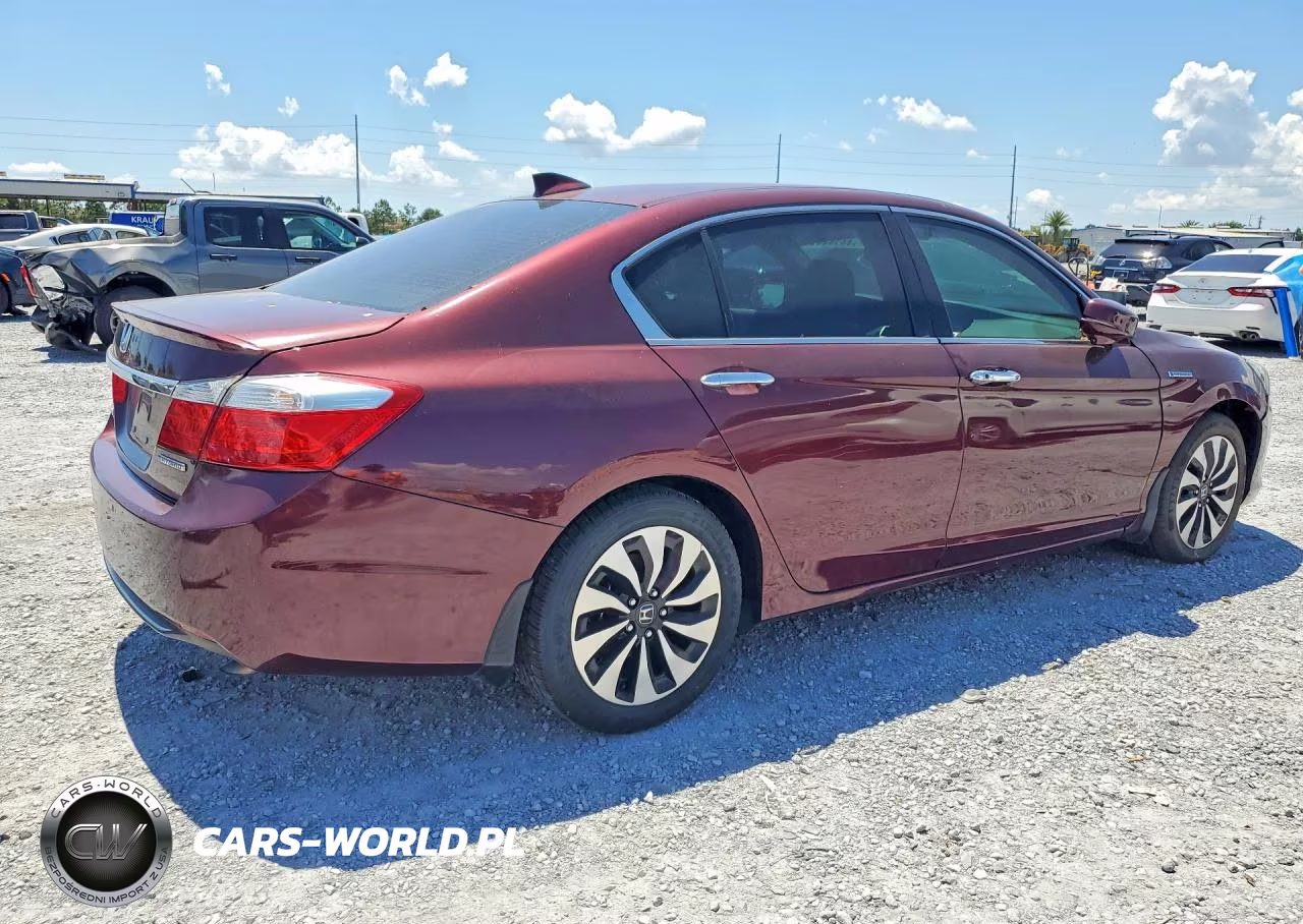 2015 Honda Accord Hybrid Exl VIN:1HGCR6F52FA011837 - 3