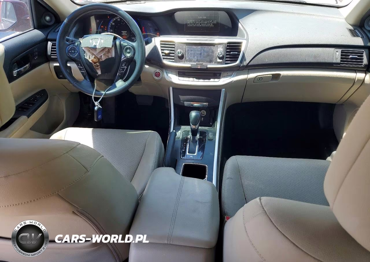 2015 Honda Accord Hybrid Exl VIN:1HGCR6F52FA011837 - 8