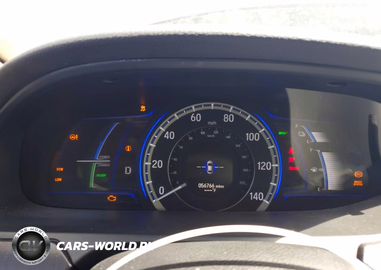 2015 Honda Accord Hybrid Exl VIN:1HGCR6F52FA011837 - 9