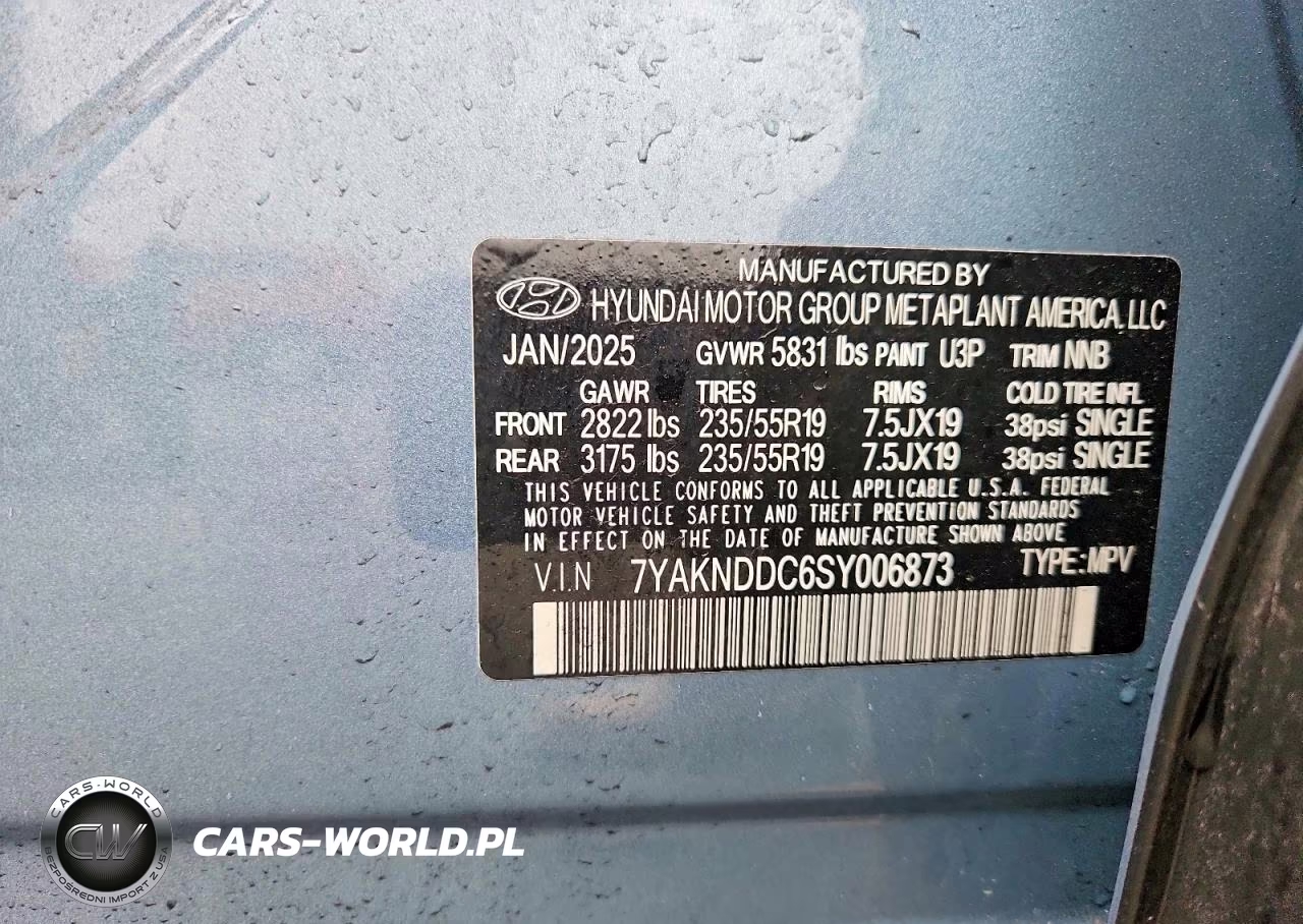 2025 Hyundai Ioniq 5 Sel VIN:7YAKNDDC6SY006873 - 13
