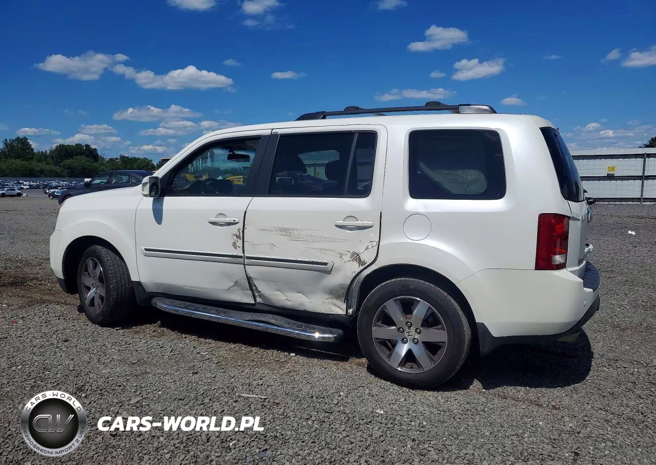 2013 Honda Pilot Touring VIN:5FNYF4H91DB029476 - 2