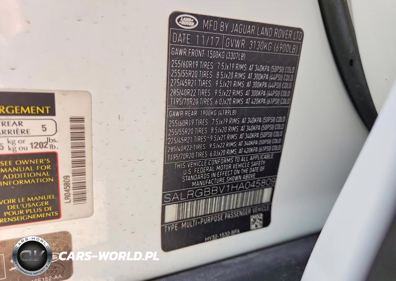 2017 Land Rover Discovery Se VIN:SALRGBBV1HA045809 - 13