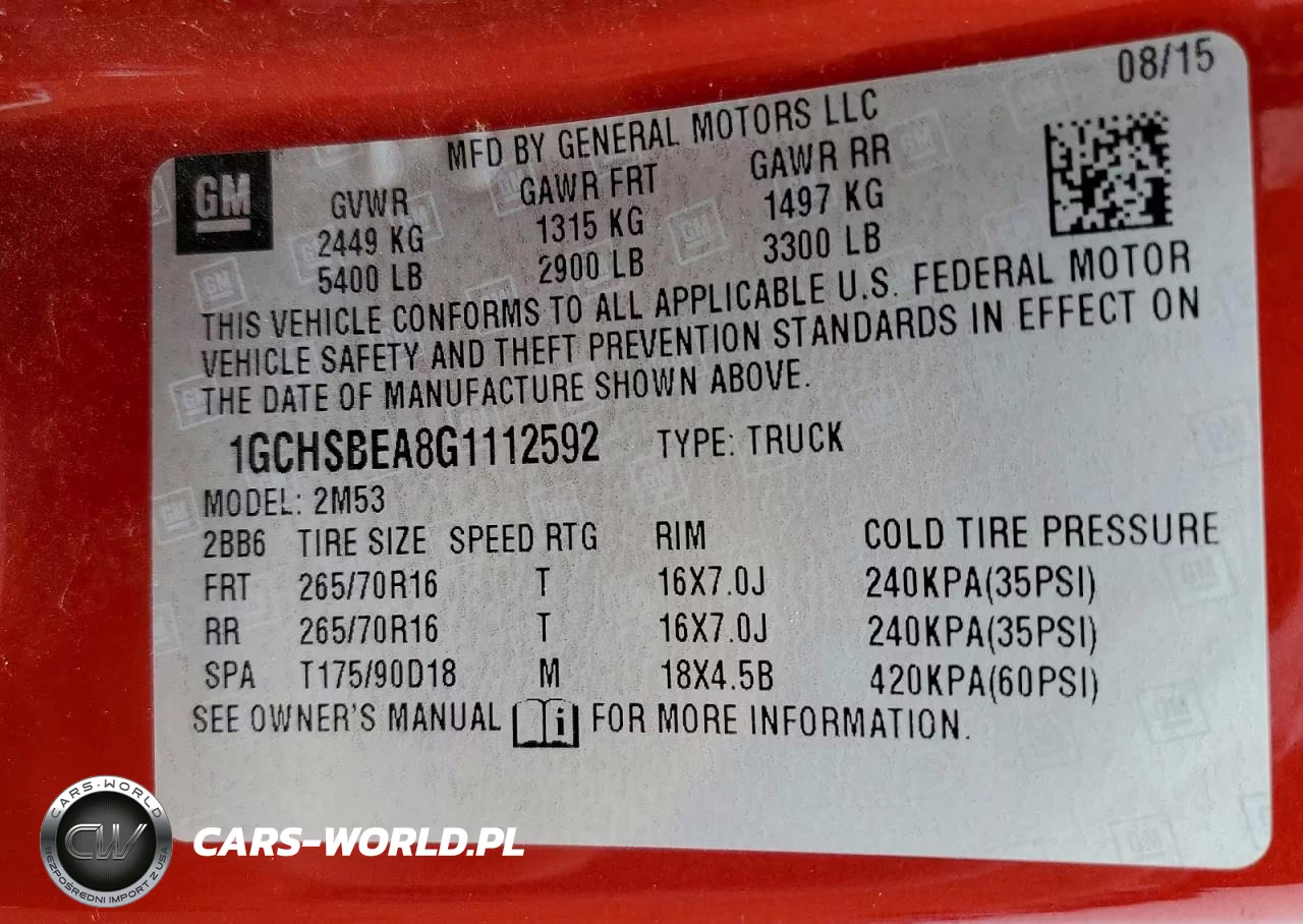 2016 Chevrolet Colorado VIN:1GCHSBEA8G1112592 - 13