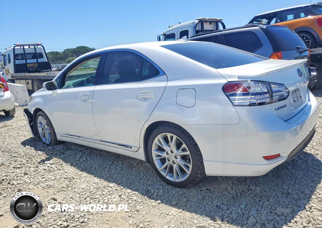 2010 Lexus Hs 250H VIN:JTHBB1BA0A2007209 - 2
