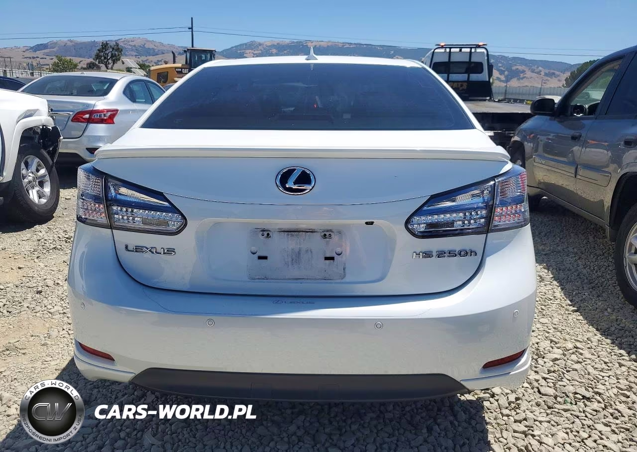 2010 Lexus Hs 250H VIN:JTHBB1BA0A2007209 - 6