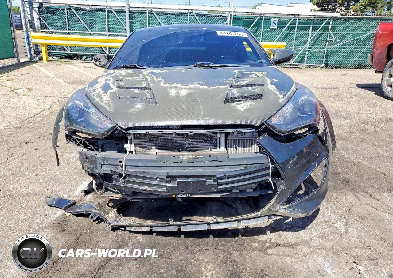 2016 Hyundai Veloster Turbo VIN:KMHTC6AE0GU263783 - 5