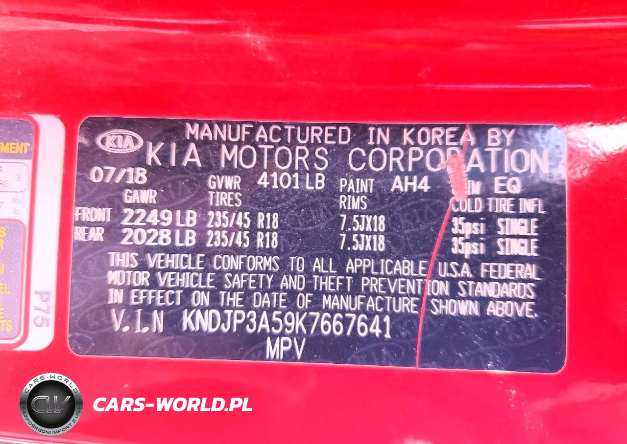 2019 Kia Soul + VIN:KNDJP3A59K7667641 - 12