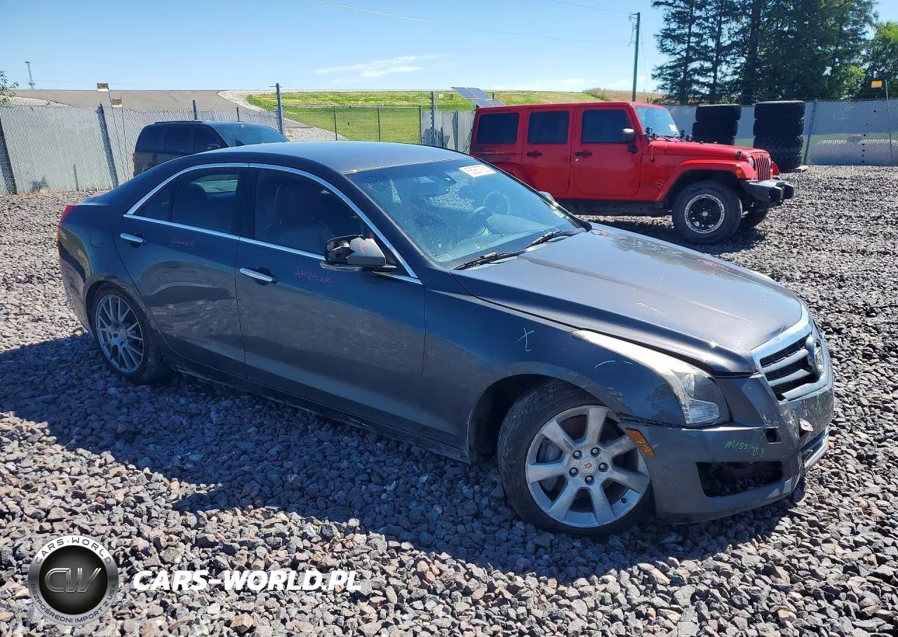 2013 Cadillac Ats Luxury VIN:1G6AB5RA5D0111031 - 4