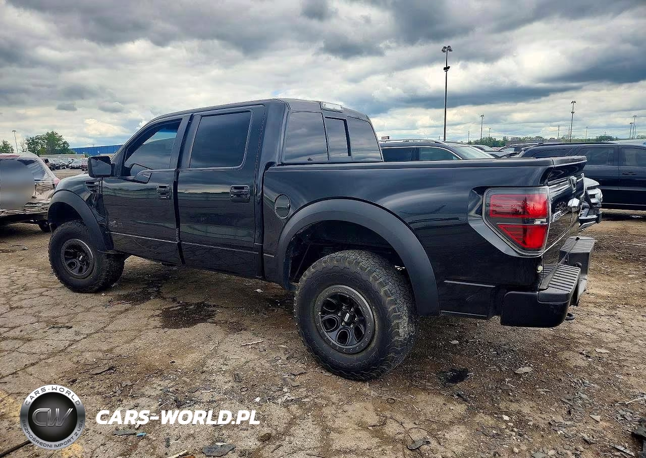 2012 FORD F150 SVT RAPTOR VIN:1FTFW1R63CFC64840 - 2