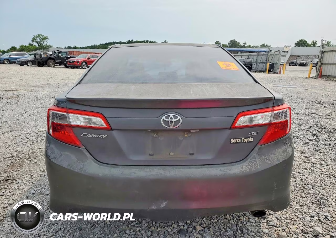 2012 Toyota Camry Se VIN:4T1BF1FK9CU605438 - 6
