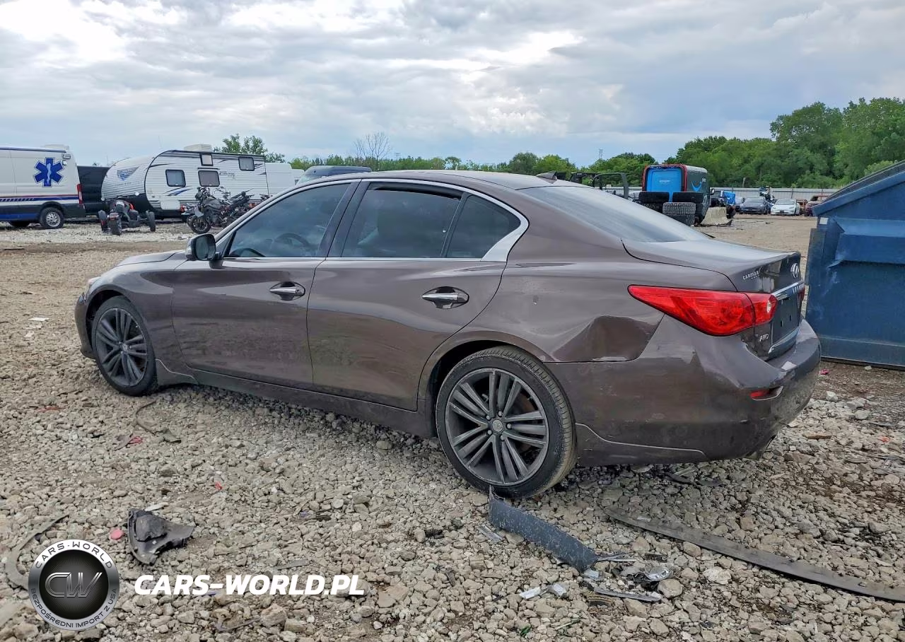 2014 Infiniti Q50 Base VIN:JN1BV7AR4EM685462 - 2